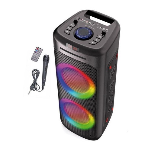Enceinte lumineuse avec