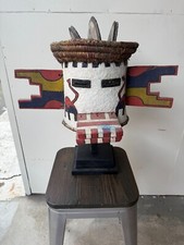 Masque HOPI KACHINA avec bec  Ameriques du nord