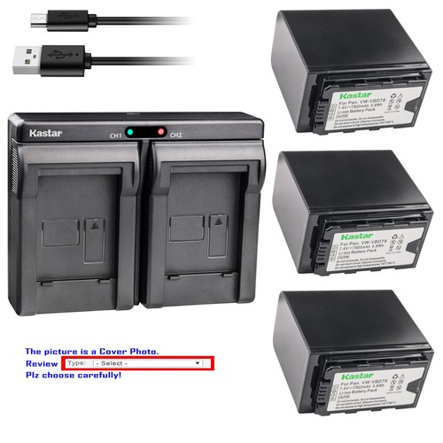 Kastar battery dual usb - kastar,