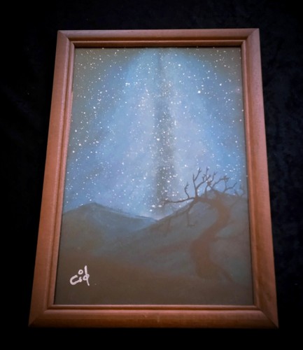 Tableau pastel sur papier - pastel,
