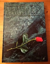 LIVRE D'INITIATION - VAMPIRE LA MASCARADE  - PREMIERE EDITION - 1992
