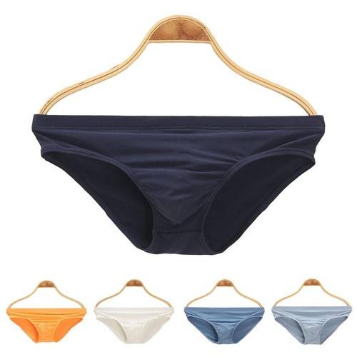 Slip homme soie glacée