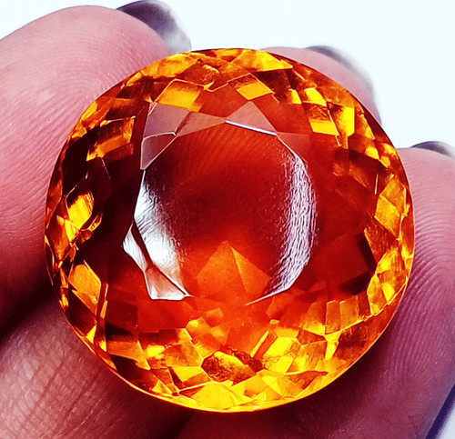 Topaze impériale orange - topaze,