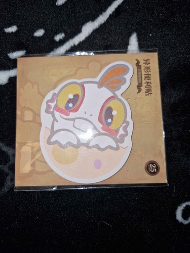 Grand sticker murloc blanc - grand, /