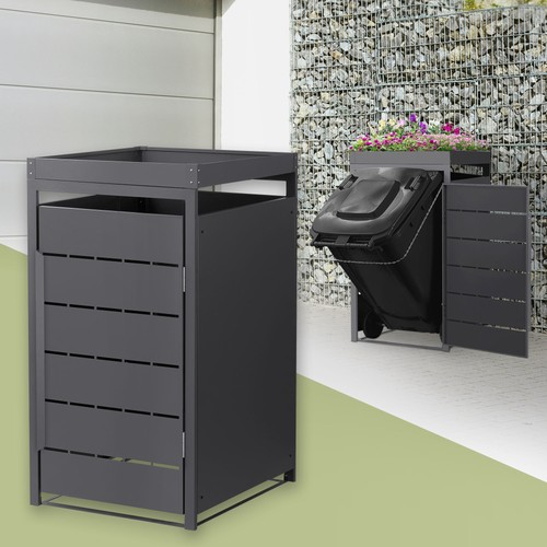 Abri pour1 poubelle - , 68x80x124