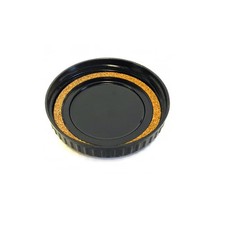 Black Lid with Cork Gasket for