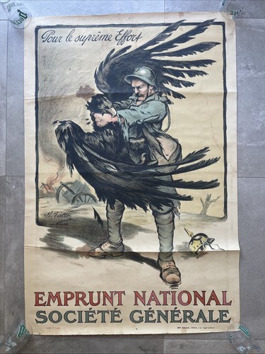 Affiche originale emprunt - originale,