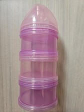 Boîte doseuse pour lait en poudre Dodie rose