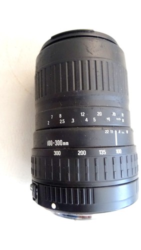 Objectif zoom sigma 100 300 - objectif, 100-300