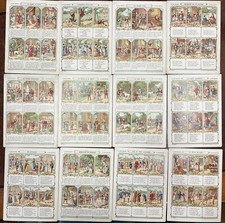 12 Images Chromo,Chansons,Au