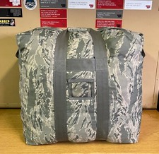 GENUINE USAF US AIR FORCE LARGE A-3 AVIATOR KIT BAG ABU TIGERSTRIPE MINT !!!!!