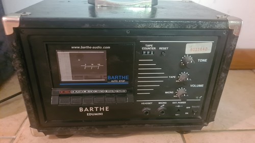 Enceinte barthe lecteur de - enceinte, +