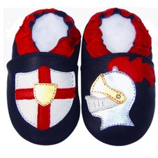 Chaussons en cuir souple