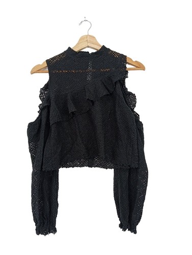 Zara blouse dentelle dames - blouse, en