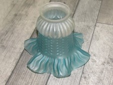 Abat-jour Tulipe Bleu Vintage