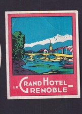 Ancienne  étiquette  bagage