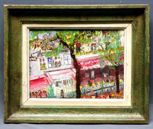 Tableau place tertre paris - du,