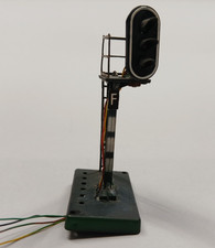 HO - DISQUE ROUGE SIGNAL SNCF 3 FEUX