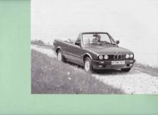  photo de presse / press photo original BMW 320i/325i Cabriolet E30 1992 
