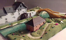 HO décors JOUEF moulin sarthois, pont romain et lavoir (3 boites)