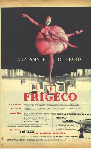 Publicite advertising 1958 - advertising,