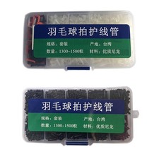 Kit d'assortiment d'œillets pour raquettes de badminton avec trou