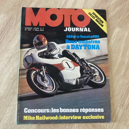 Moto journal 159 1974 - n°, ago