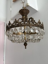 Ancien lustre plafonnier à