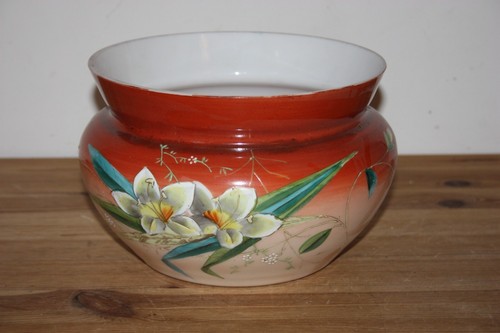 Vase cache pot ancien - cache, en