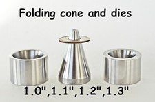 Ensemble pliant 17 degrés 1" 1,1" 1,2" 1,3" cône matrices anneau pièce plié s...