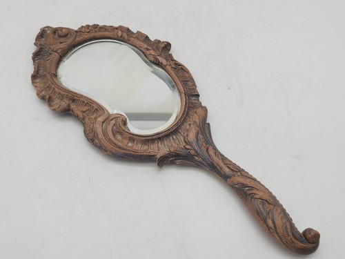 Ancien miroir face main - miroir,
