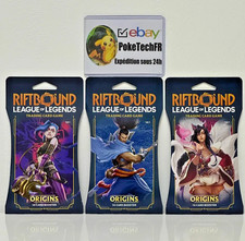 ArtSet Booster RIFTBOUND ORIGINS League Of Legends TCG ENG NEUF - ENVOI SOUS 24H