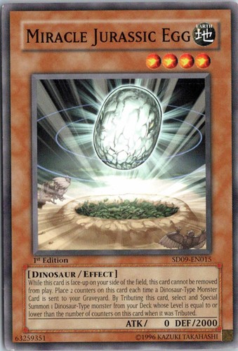 Miracle jurassic egg 1st - miracle,