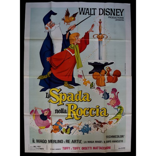 Affiche spada nella roccia - affiche,