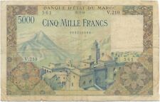 Billet Maroc Morocco - 5000