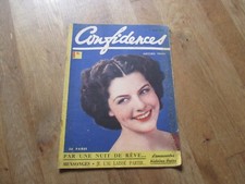 MAGAZINE CONFIDENCES 57 juin 1939 histoires vraies mode coeur