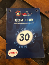 pass officiel / ticket  )) RUSSIA V SPAIN MATCH 30 - UEFA EURO 2008