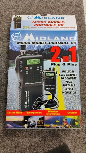 New midland 822 handheld - new,