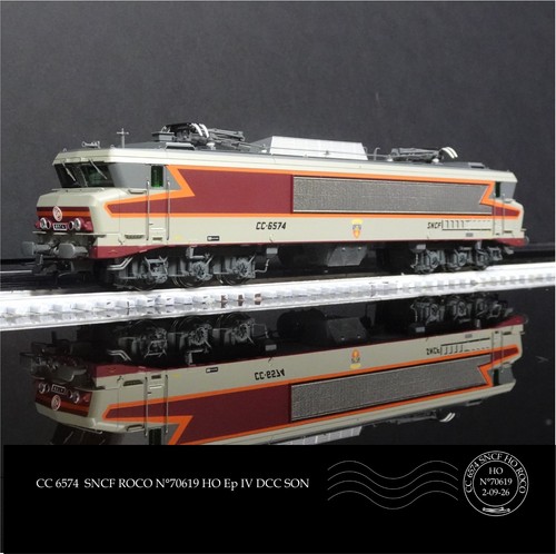 Locomotive électrique 6574 - locomotive, cc