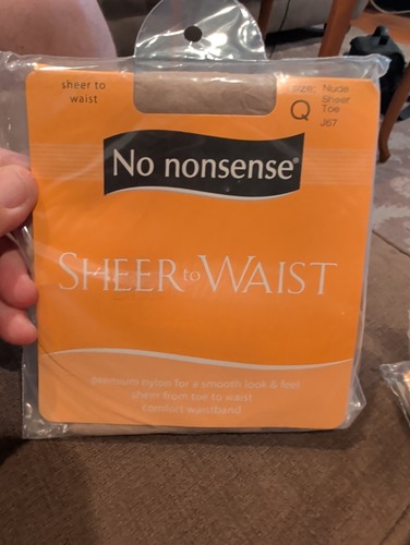 Sheer waist pantyhose - sheer-to-waist,