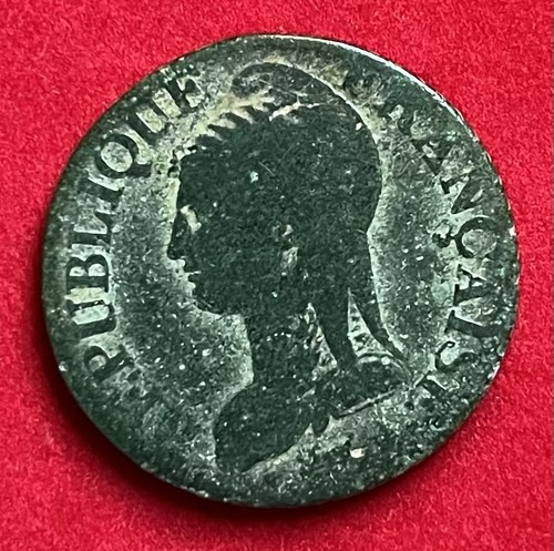 Cinq centimes dupré an 8 - cinq,