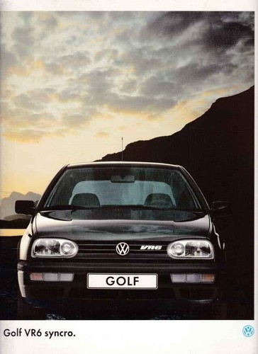Catalogue brochure golf vr6 - catalogue,