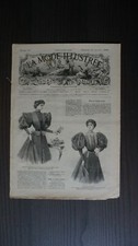 LA MODE ILLUSTREE-JOURNAL DE LA FAMILLE & SUPP. -N°52-29 DECEMBRE 1895-BRODERIE