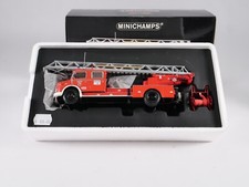 Minichamps 1/43 439 031070 Mercedes benz pompier 1113 aerial Ladder 1966