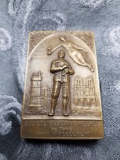 RARE MEDAILLE DE LA SOCIÉTÉ D'ESCRIME A L'ÉPÉE DE PARIS  datée de 1893