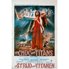 LE CHOC DES TITANS Affiche de