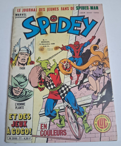 Spidey marvel lug comics - comics, bd