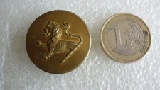ANCIEN BOUTON METAL    /  LION