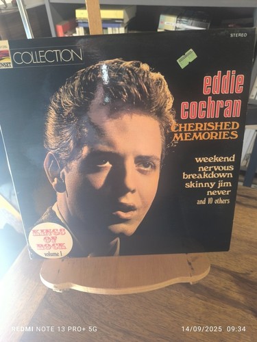 Eddie cochran cherished lp - eddie, "cherished"