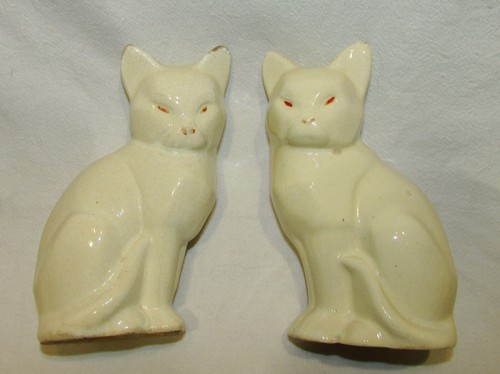Paire chats art deco - de,